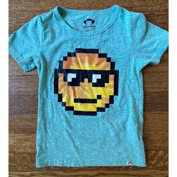 Appaman Boys’ Emoji Shirt Size 4 - Picture 1 of 4